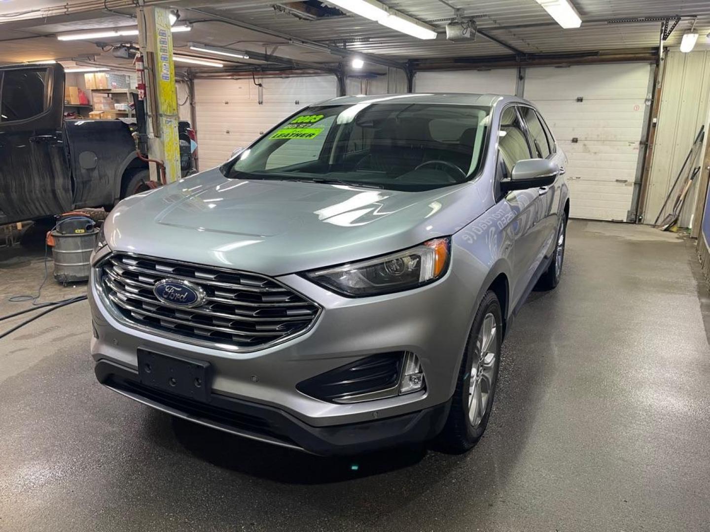 2023 SILVER FORD EDGE TITANIUM (2FMPK4K96PB) with an 2.0L engine, Automatic transmission, located at 2525 S. Cushman, Fairbanks, AK, 99701, (907) 452-5707, 64.824036, -147.712311 - Photo#1
