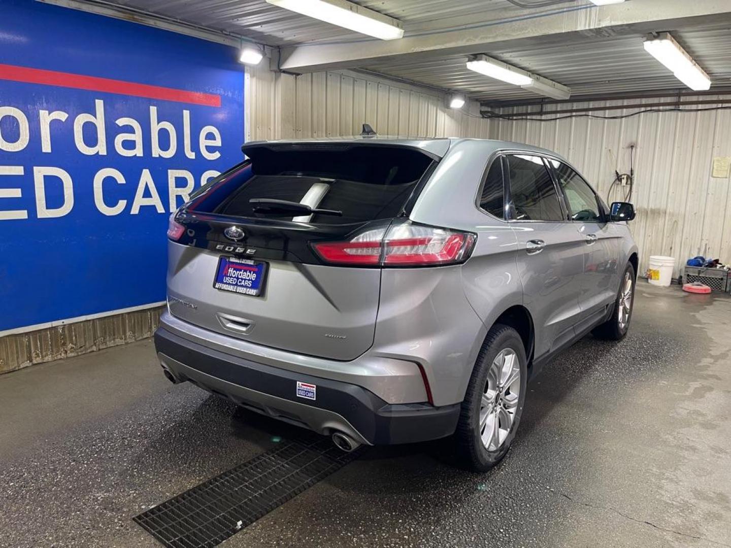 2023 SILVER FORD EDGE TITANIUM (2FMPK4K96PB) with an 2.0L engine, Automatic transmission, located at 2525 S. Cushman, Fairbanks, AK, 99701, (907) 452-5707, 64.824036, -147.712311 - Photo#2