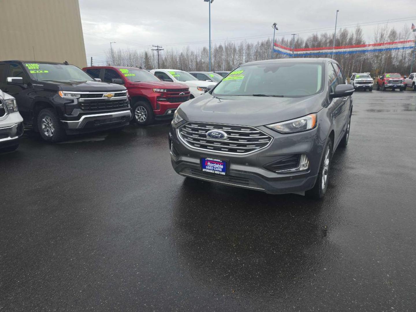 2023 GRAY FORD EDGE TITANIUM (2FMPK4K94PB) with an 2.0L engine, Automatic transmission, located at 2525 S. Cushman, Fairbanks, AK, 99701, (907) 452-5707, 64.824036, -147.712311 - Photo#0