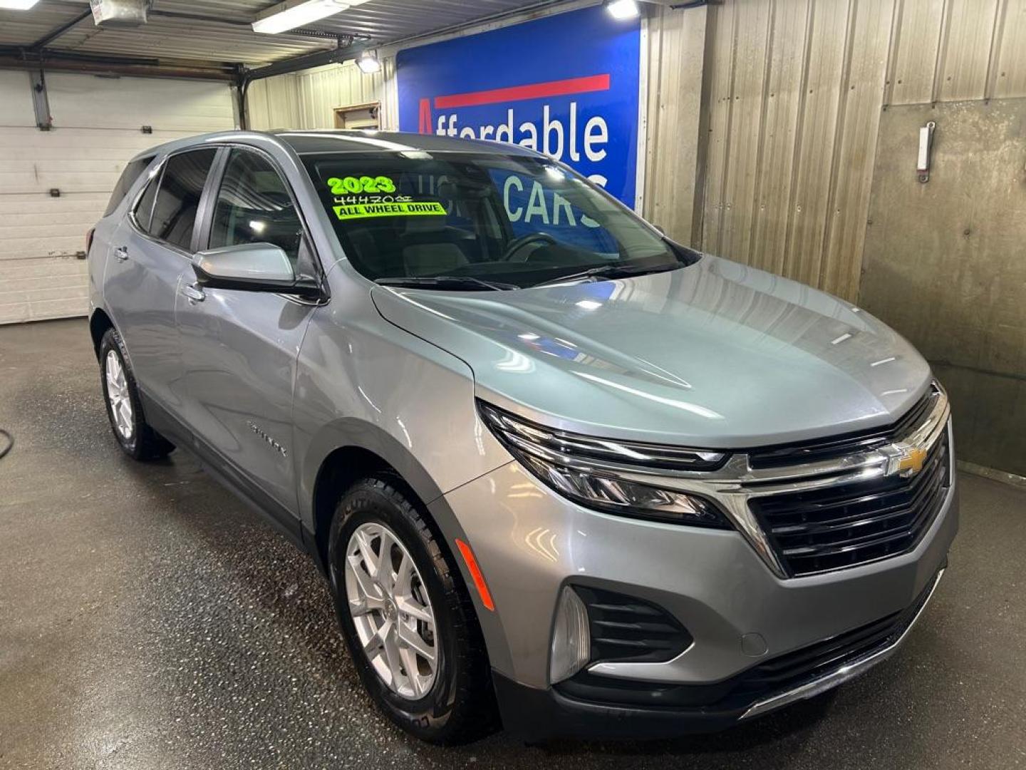 2023 GRAY CHEVROLET EQUINOX LT (3GNAXUEG6PS) with an 1.5L engine, Automatic transmission, located at 2525 S. Cushman, Fairbanks, AK, 99701, (907) 452-5707, 64.824036, -147.712311 - Photo#1