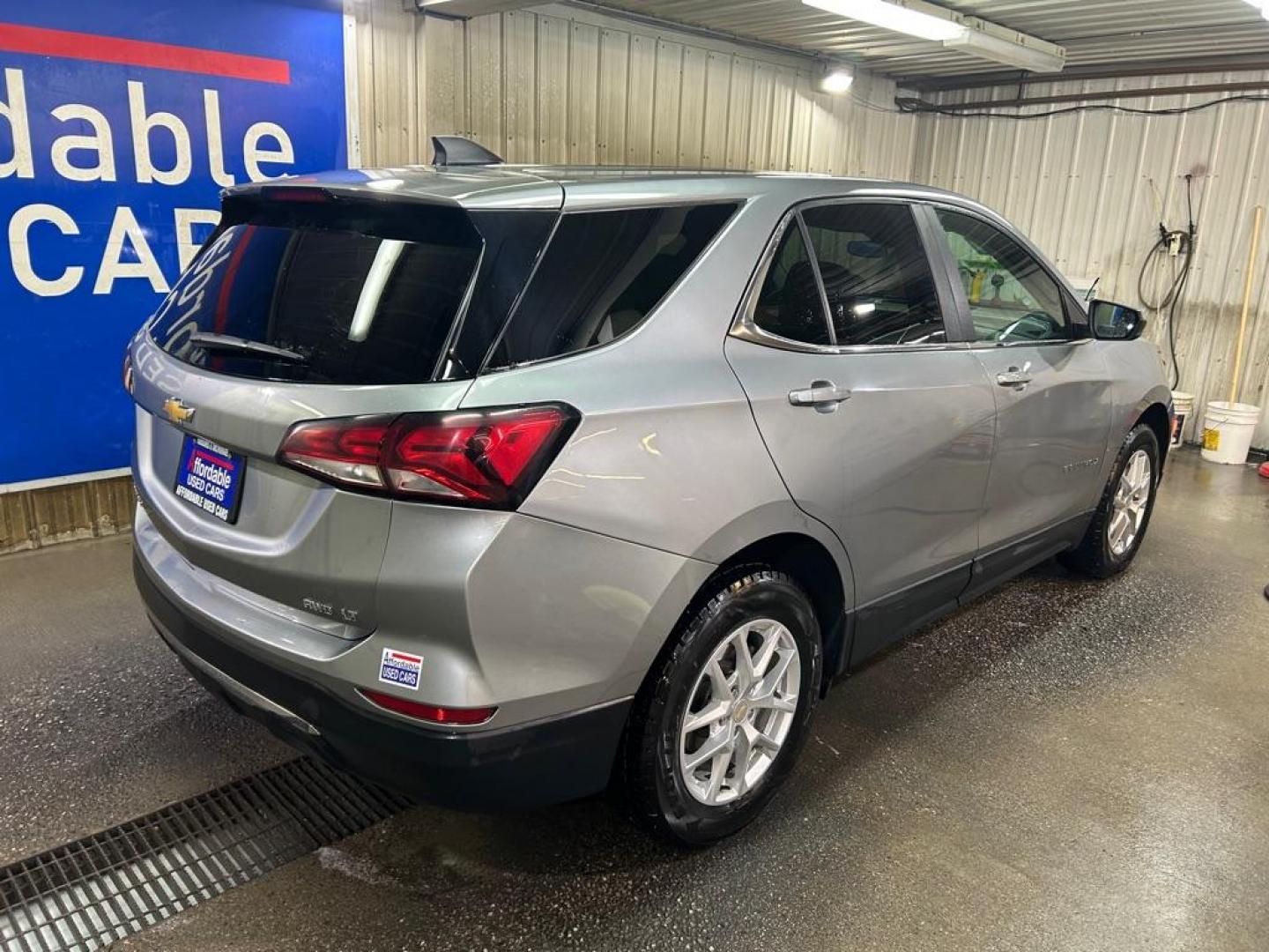 2023 GRAY CHEVROLET EQUINOX LT (3GNAXUEG6PS) with an 1.5L engine, Automatic transmission, located at 2525 S. Cushman, Fairbanks, AK, 99701, (907) 452-5707, 64.824036, -147.712311 - Photo#2