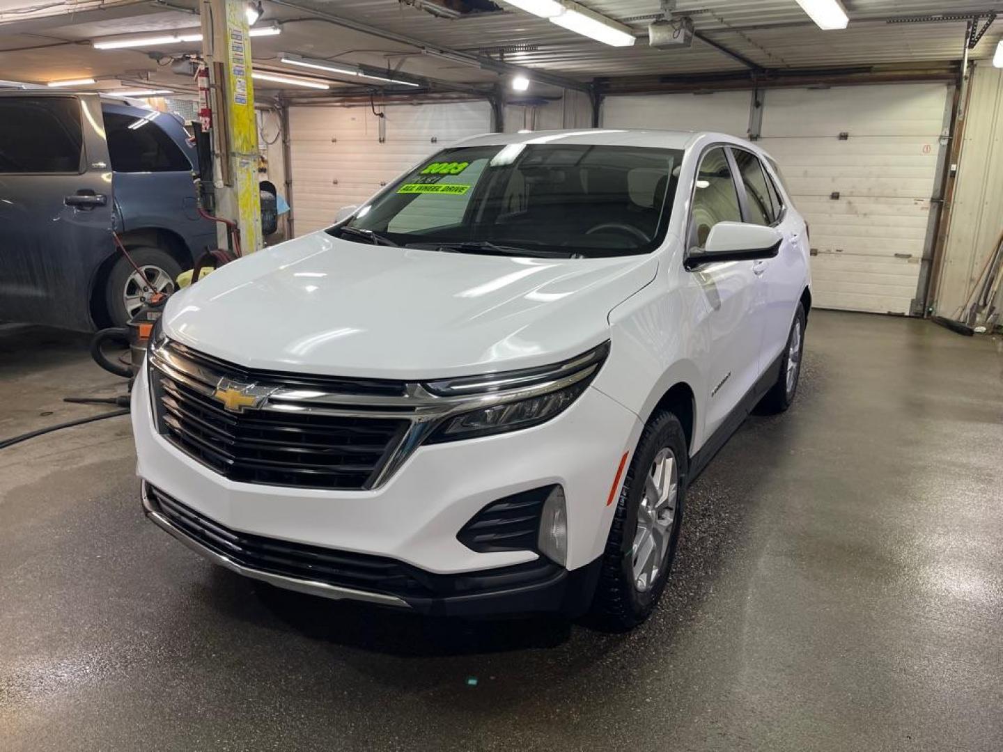 2023 WHITE CHEVROLET EQUINOX LT (3GNAXUEG9PS) with an 1.5L engine, Automatic transmission, located at 2525 S. Cushman, Fairbanks, AK, 99701, (907) 452-5707, 64.824036, -147.712311 - Photo#1