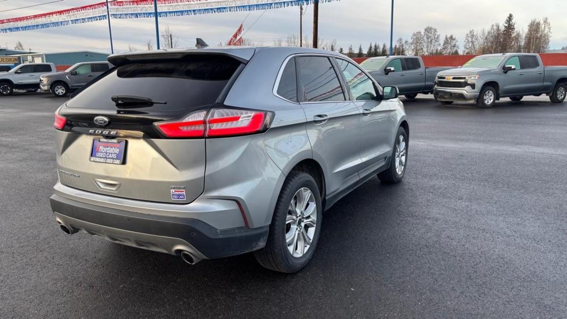 2023 SILVER FORD EDGE TITANIUM (2FMPK4K98PB) with an 2.0L engine, Automatic transmission, located at 2525 S. Cushman, Fairbanks, AK, 99701, (907) 452-5707, 64.824036, -147.712311 - Photo#3