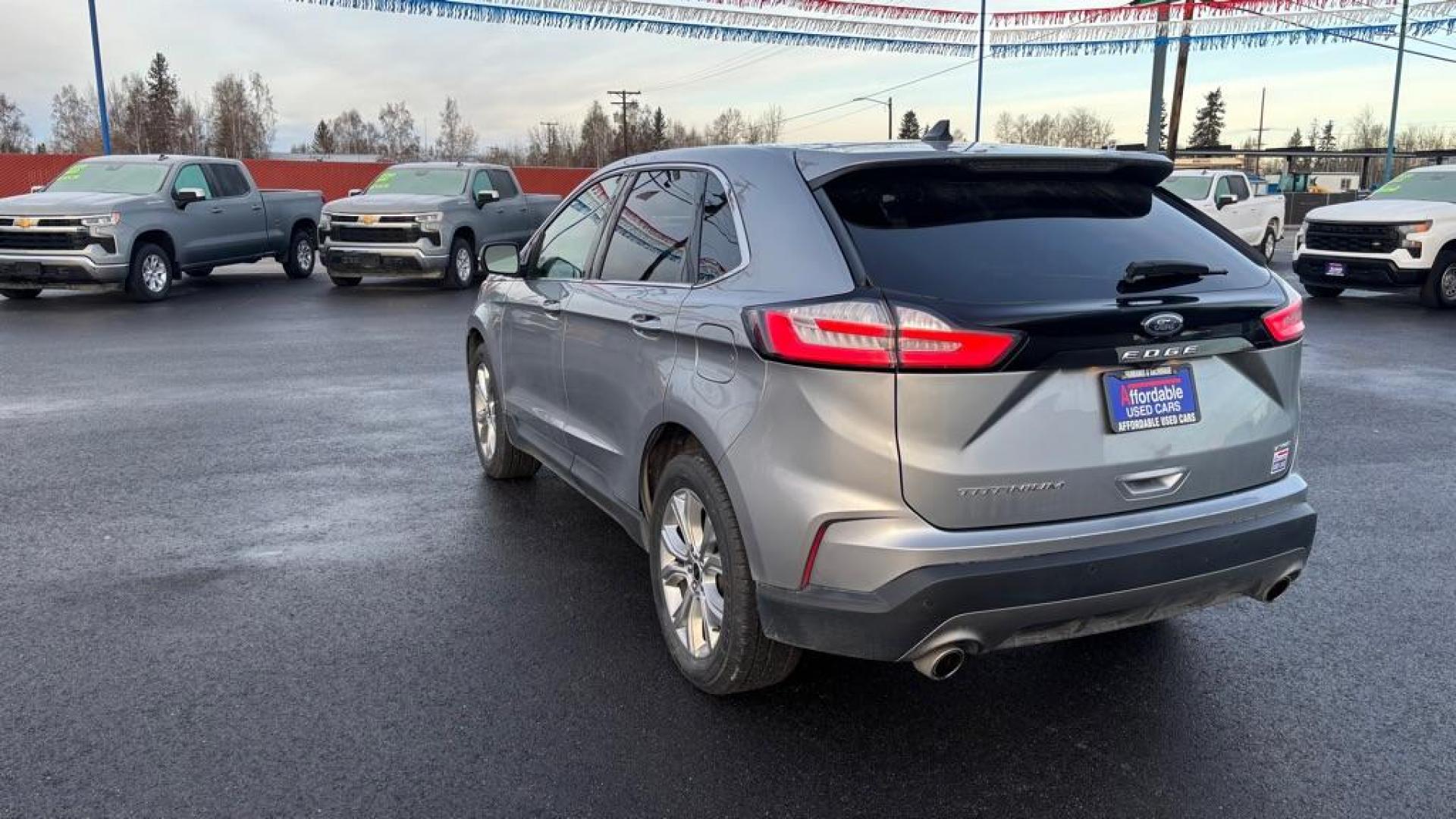 2023 SILVER FORD EDGE TITANIUM (2FMPK4K98PB) with an 2.0L engine, Automatic transmission, located at 2525 S. Cushman, Fairbanks, AK, 99701, (907) 452-5707, 64.824036, -147.712311 - Photo#4