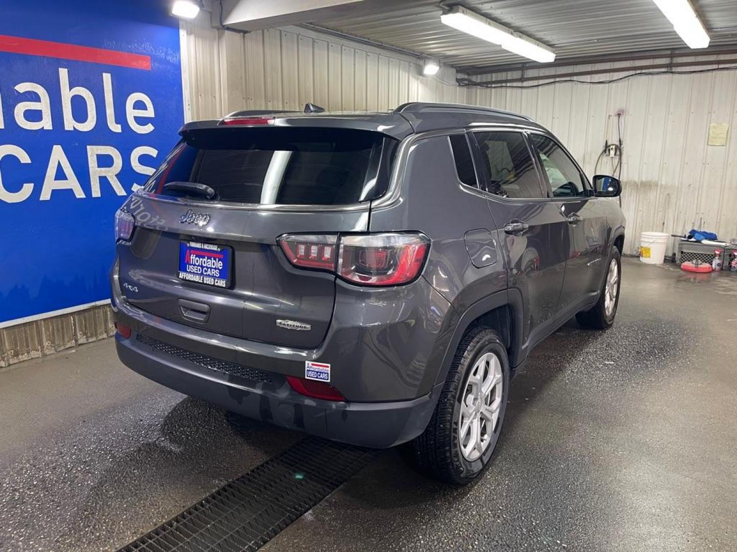 2024 GRAY JEEP COMPASS LATITUDE (3C4NJDBN3RT) with an 2.0L engine, Automatic transmission, located at 2525 S. Cushman, Fairbanks, AK, 99701, (907) 452-5707, 64.824036, -147.712311 - Photo#2