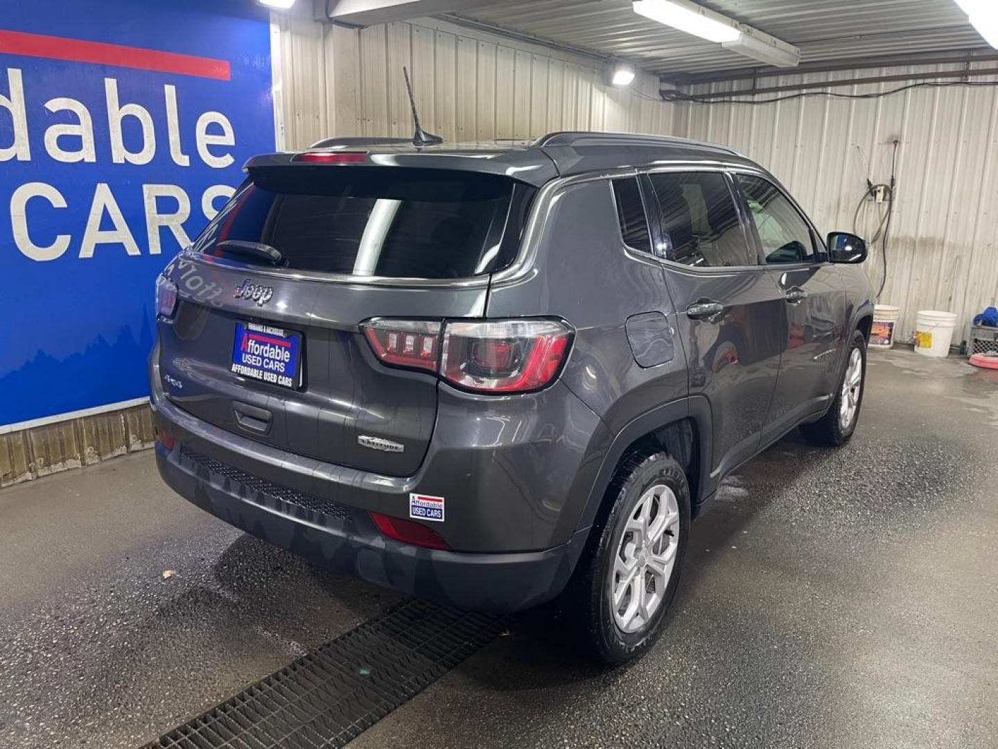2024 GRAY JEEP COMPASS LATITUDE (3C4NJDBN7RT) with an 2.0L engine, Automatic transmission, located at 2525 S. Cushman, Fairbanks, AK, 99701, (907) 452-5707, 64.824036, -147.712311 - Photo#2