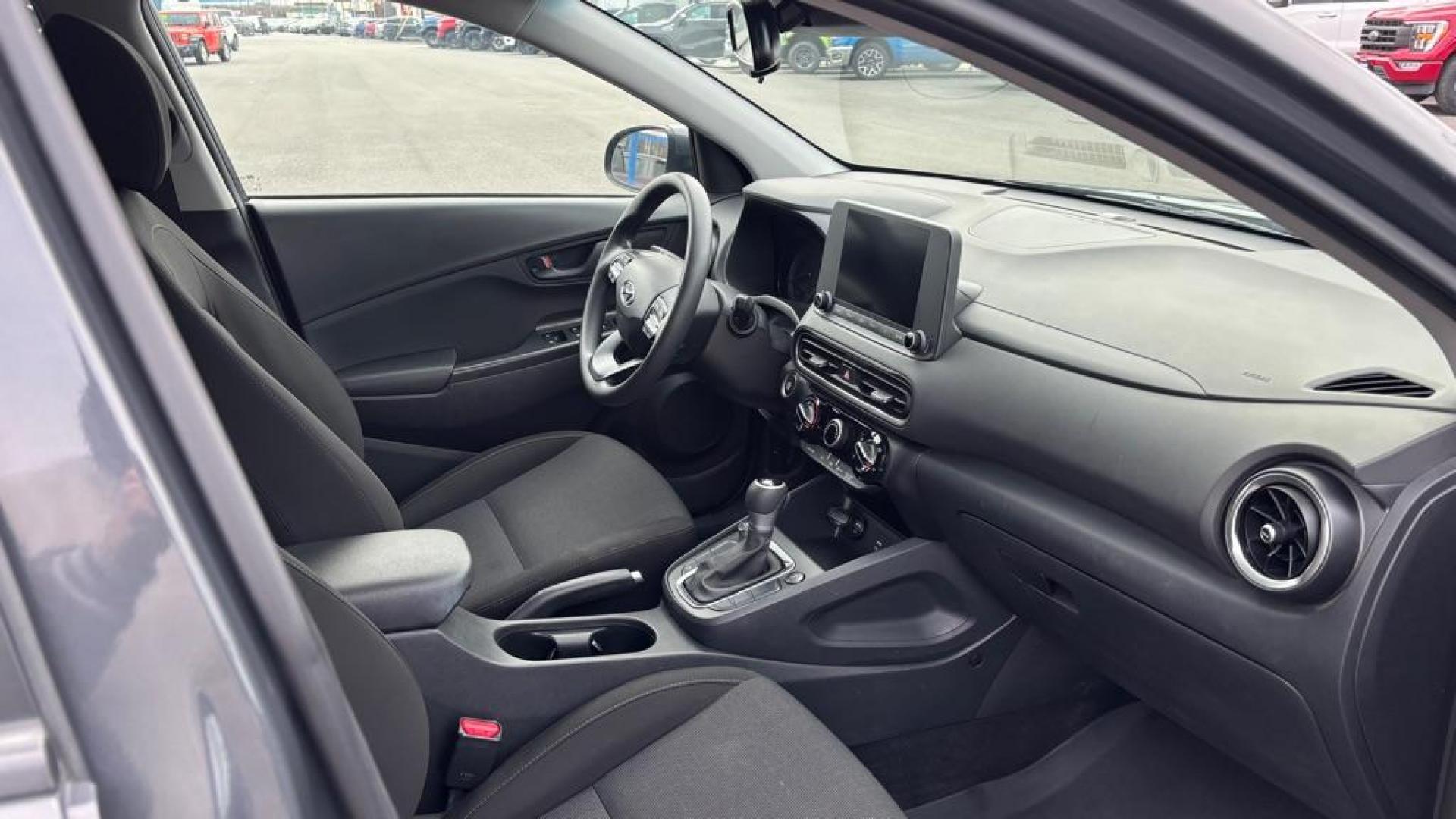 2023 GRAY HYUNDAI KONA SEL (KM8K6CAB7PU) with an 2.0L engine, Continuously Variable transmission, located at 2525 S. Cushman, Fairbanks, AK, 99701, (907) 452-5707, 64.824036, -147.712311 - Photo#2