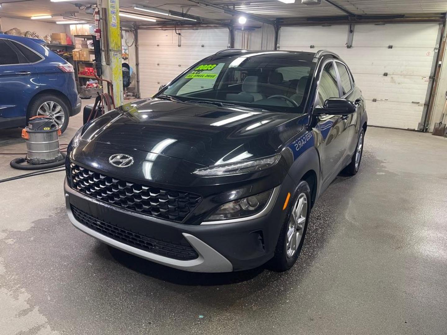 2023 BLACK HYUNDAI KONA SEL (KM8K6CAB8PU) with an 2.0L engine, Continuously Variable transmission, located at 2525 S. Cushman, Fairbanks, AK, 99701, (907) 452-5707, 64.824036, -147.712311 - Photo#1