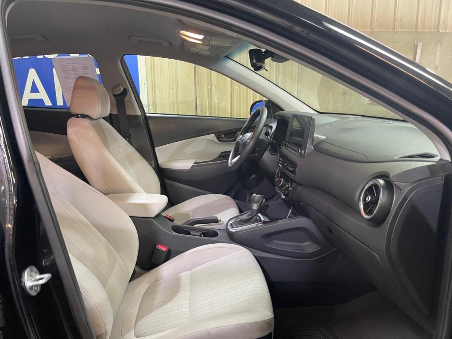 2023 BLACK HYUNDAI KONA SEL (KM8K6CAB8PU) with an 2.0L engine, Continuously Variable transmission, located at 2525 S. Cushman, Fairbanks, AK, 99701, (907) 452-5707, 64.824036, -147.712311 - Photo#3