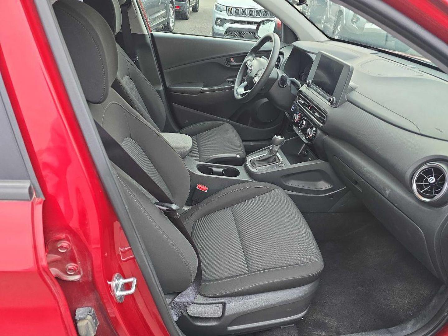 2023 RED HYUNDAI KONA SEL (KM8K6CAB0PU) with an 2.0L engine, Continuously Variable transmission, located at 2525 S. Cushman, Fairbanks, AK, 99701, (907) 452-5707, 64.824036, -147.712311 - Photo#4