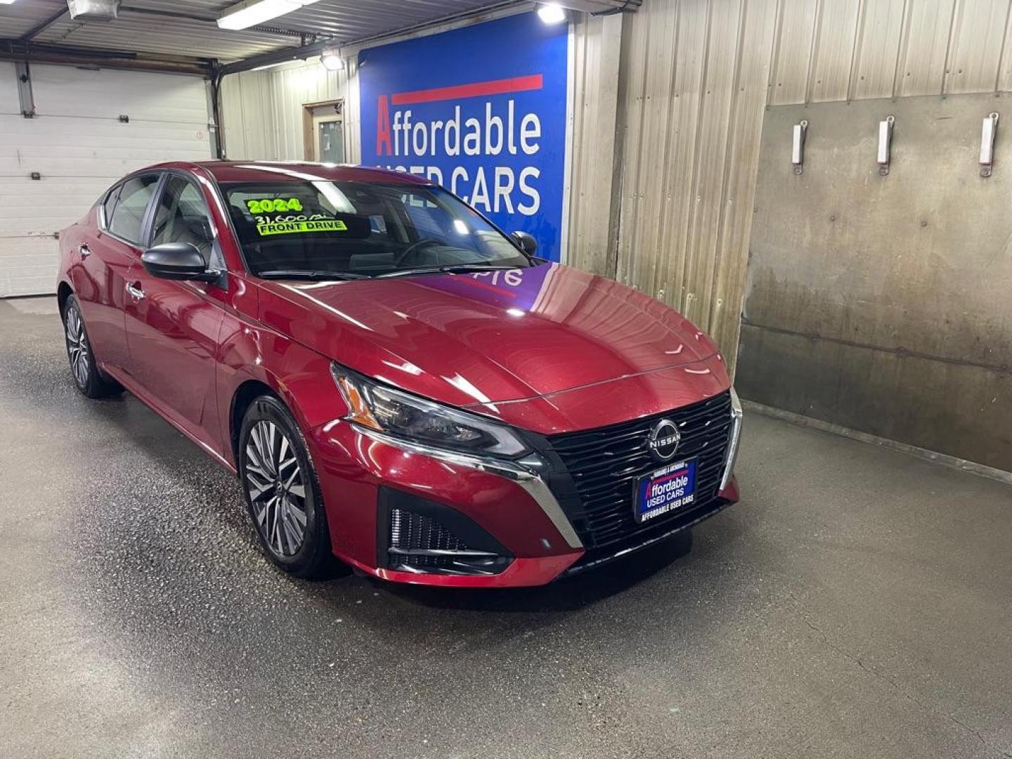 2024 RED NISSAN ALTIMA SV (1N4BL4DV0RN) with an 2.5L engine, Continuously Variable transmission, located at 2525 S. Cushman, Fairbanks, AK, 99701, (907) 452-5707, 64.824036, -147.712311 - Photo#0