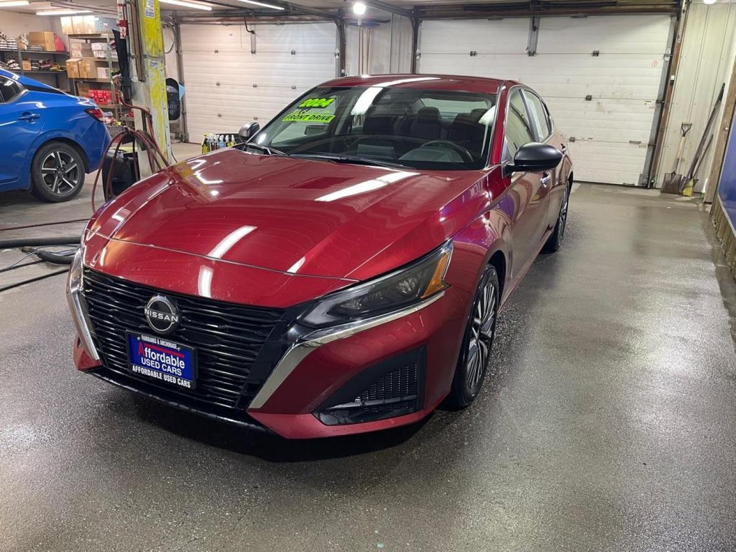 2024 RED NISSAN ALTIMA SV (1N4BL4DV0RN) with an 2.5L engine, Continuously Variable transmission, located at 2525 S. Cushman, Fairbanks, AK, 99701, (907) 452-5707, 64.824036, -147.712311 - Photo#1