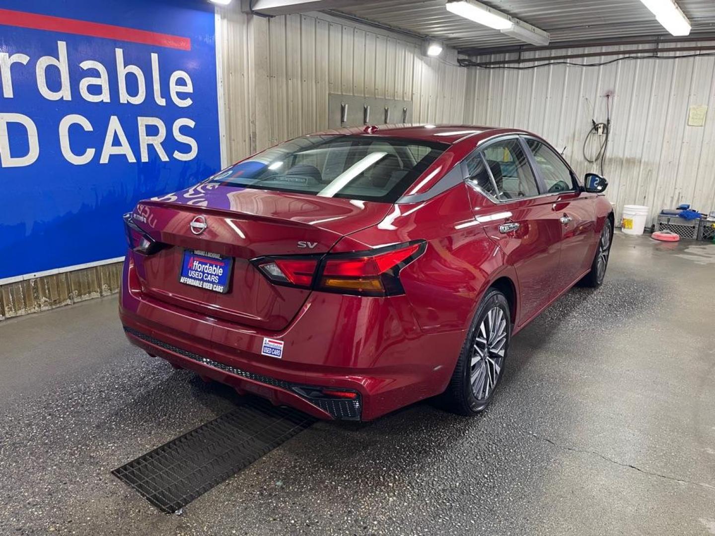 2024 RED NISSAN ALTIMA SV (1N4BL4DV0RN) with an 2.5L engine, Continuously Variable transmission, located at 2525 S. Cushman, Fairbanks, AK, 99701, (907) 452-5707, 64.824036, -147.712311 - Photo#2