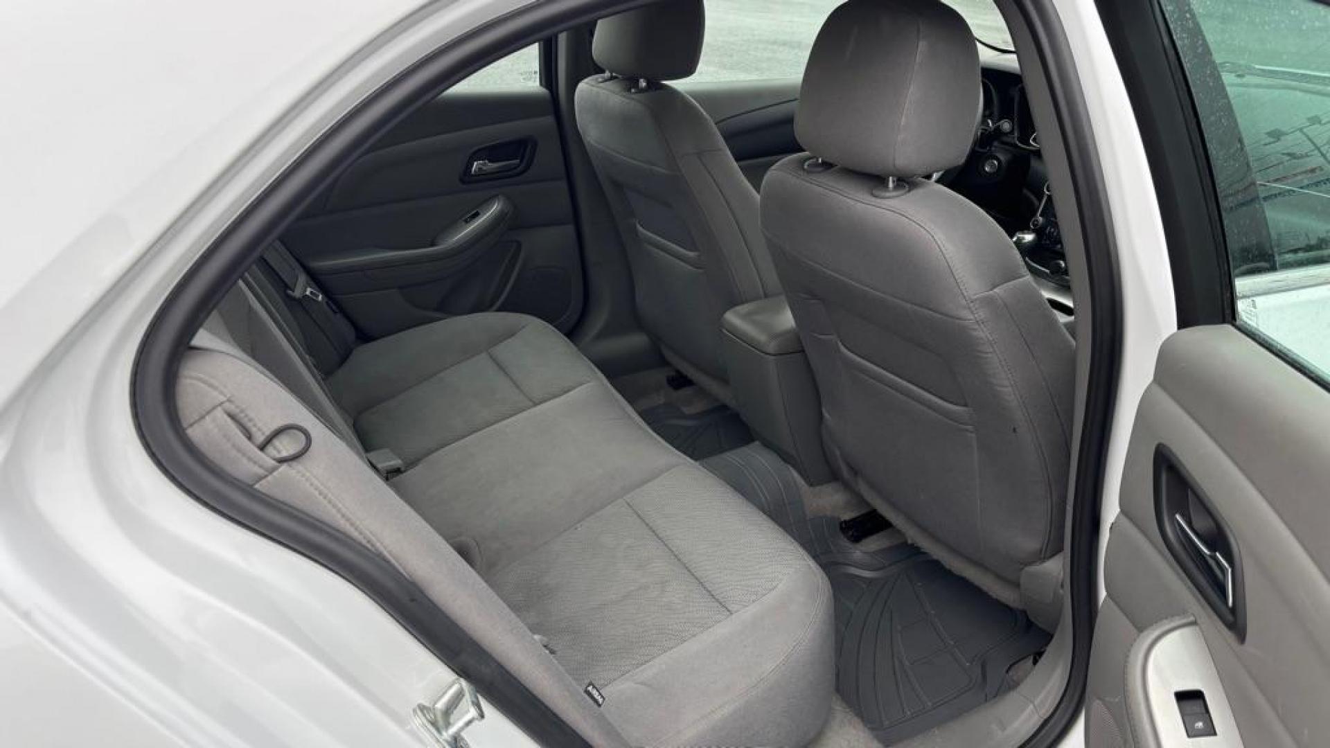 2014 WHITE CHEVROLET MALIBU LS (1G11B5SL4EF) with an 2.5L engine, Automatic transmission, located at 2525 S. Cushman, Fairbanks, AK, 99701, (907) 452-5707, 64.824036, -147.712311 - Photo#4