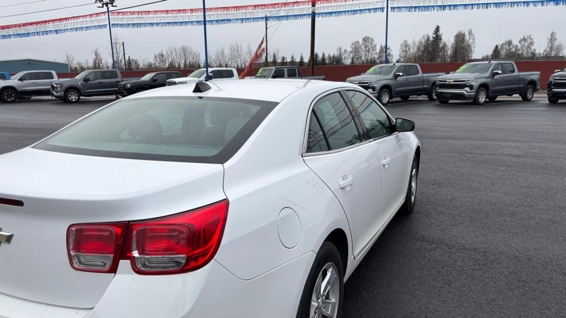 2014 WHITE CHEVROLET MALIBU LS (1G11B5SL4EF) with an 2.5L engine, Automatic transmission, located at 2525 S. Cushman, Fairbanks, AK, 99701, (907) 452-5707, 64.824036, -147.712311 - Photo#5