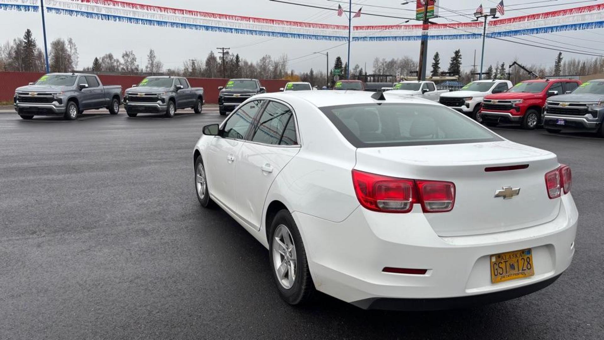 2014 WHITE CHEVROLET MALIBU LS (1G11B5SL4EF) with an 2.5L engine, Automatic transmission, located at 2525 S. Cushman, Fairbanks, AK, 99701, (907) 452-5707, 64.824036, -147.712311 - Photo#6