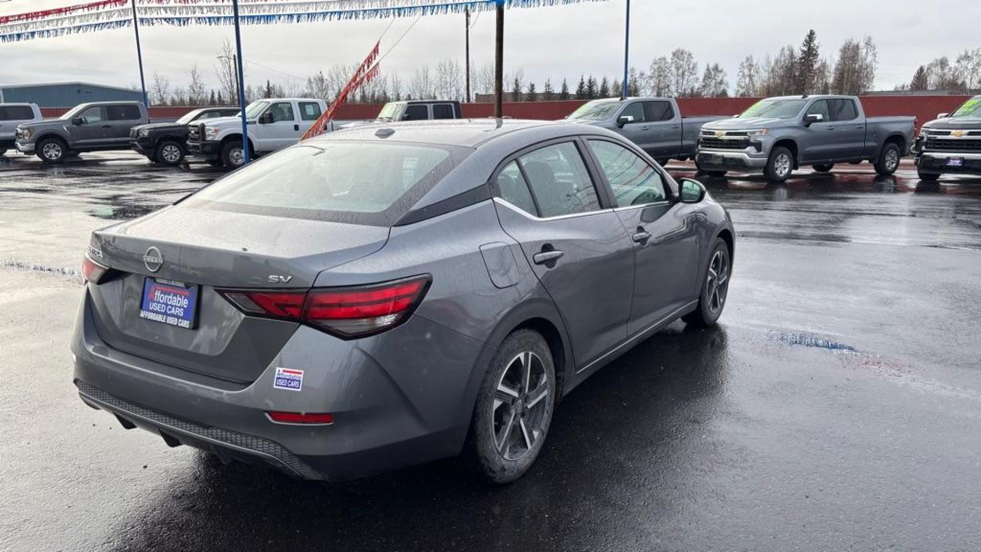 2024 GRAY NISSAN SENTRA SV (3N1AB8CV0RY) with an 2.0L engine, Continuously Variable transmission, located at 2525 S. Cushman, Fairbanks, AK, 99701, (907) 452-5707, 64.824036, -147.712311 - Photo#5