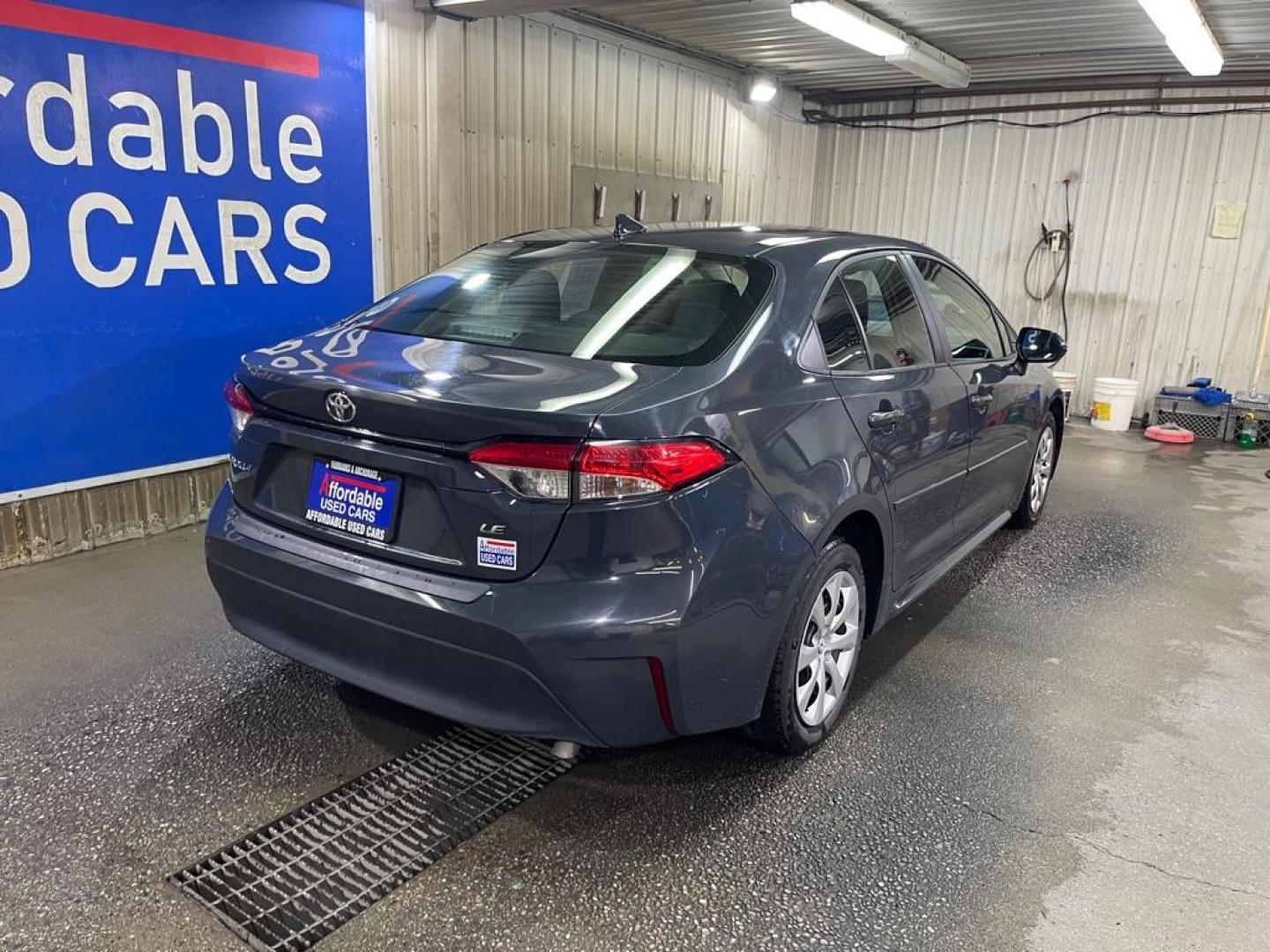 2024 GRAY TOYOTA COROLLA LE LE (5YFB4MDE6RP) with an 2.0L engine, Continuously Variable transmission, located at 2525 S. Cushman, Fairbanks, AK, 99701, (907) 452-5707, 64.824036, -147.712311 - Photo#2