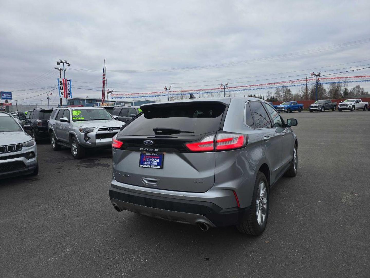 2023 SILVER FORD EDGE TITANIUM (2FMPK4K96PB) with an 2.0L engine, Automatic transmission, located at 2525 S. Cushman, Fairbanks, AK, 99701, (907) 452-5707, 64.824036, -147.712311 - Photo#1