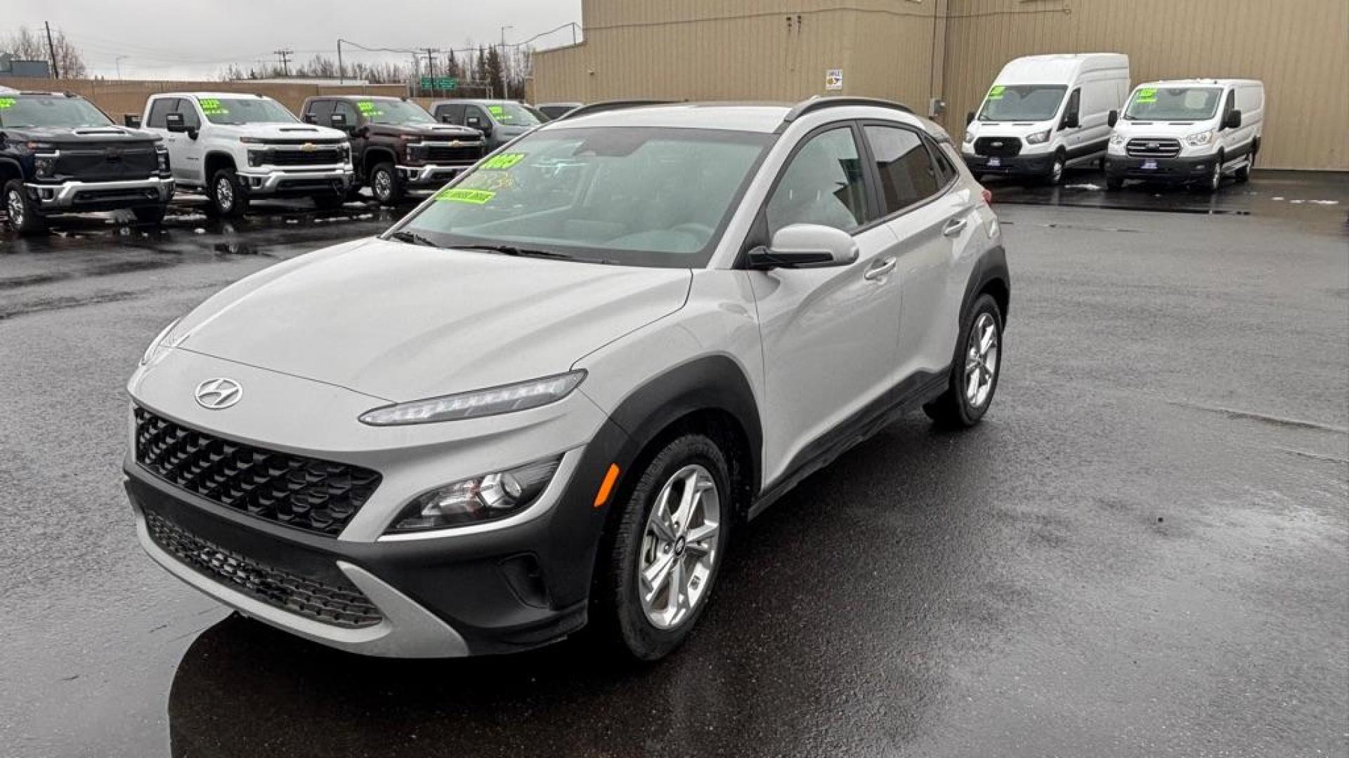 2023 GRAY HYUNDAI KONA SEL (KM8K6CAB5PU) with an 2.0L engine, Continuously Variable transmission, located at 2525 S. Cushman, Fairbanks, AK, 99701, (907) 452-5707, 64.824036, -147.712311 - Photo#0