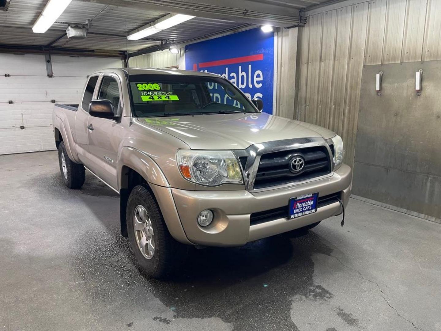 2006 TAN TOYOTA TACOMA ACCESS CAB (5TEUU42N06Z) with an 4.0L engine, Automatic transmission, located at 2525 S. Cushman, Fairbanks, AK, 99701, (907) 452-5707, 64.824036, -147.712311 - Photo#0