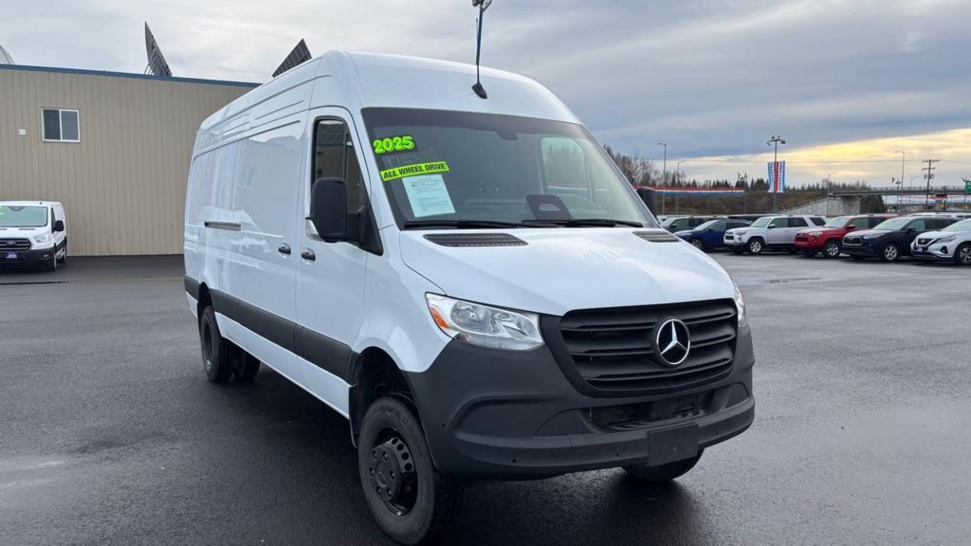 2025 WHITE MERCEDES-BENZ SPRINTER 3500 (W1Y8NC6Y0ST) with an 2.0L engine, Automatic transmission, located at 2525 S. Cushman, Fairbanks, AK, 99701, (907) 452-5707, 64.824036, -147.712311 - Photo#1