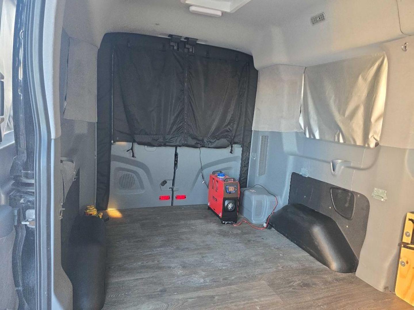 2018 BLACK FORD TRANSIT T-150 (1FMZK1CM8JK) with an 3.7L engine, Automatic transmission, located at 2525 S. Cushman, Fairbanks, AK, 99701, (907) 452-5707, 64.824036, -147.712311 - Photo#2