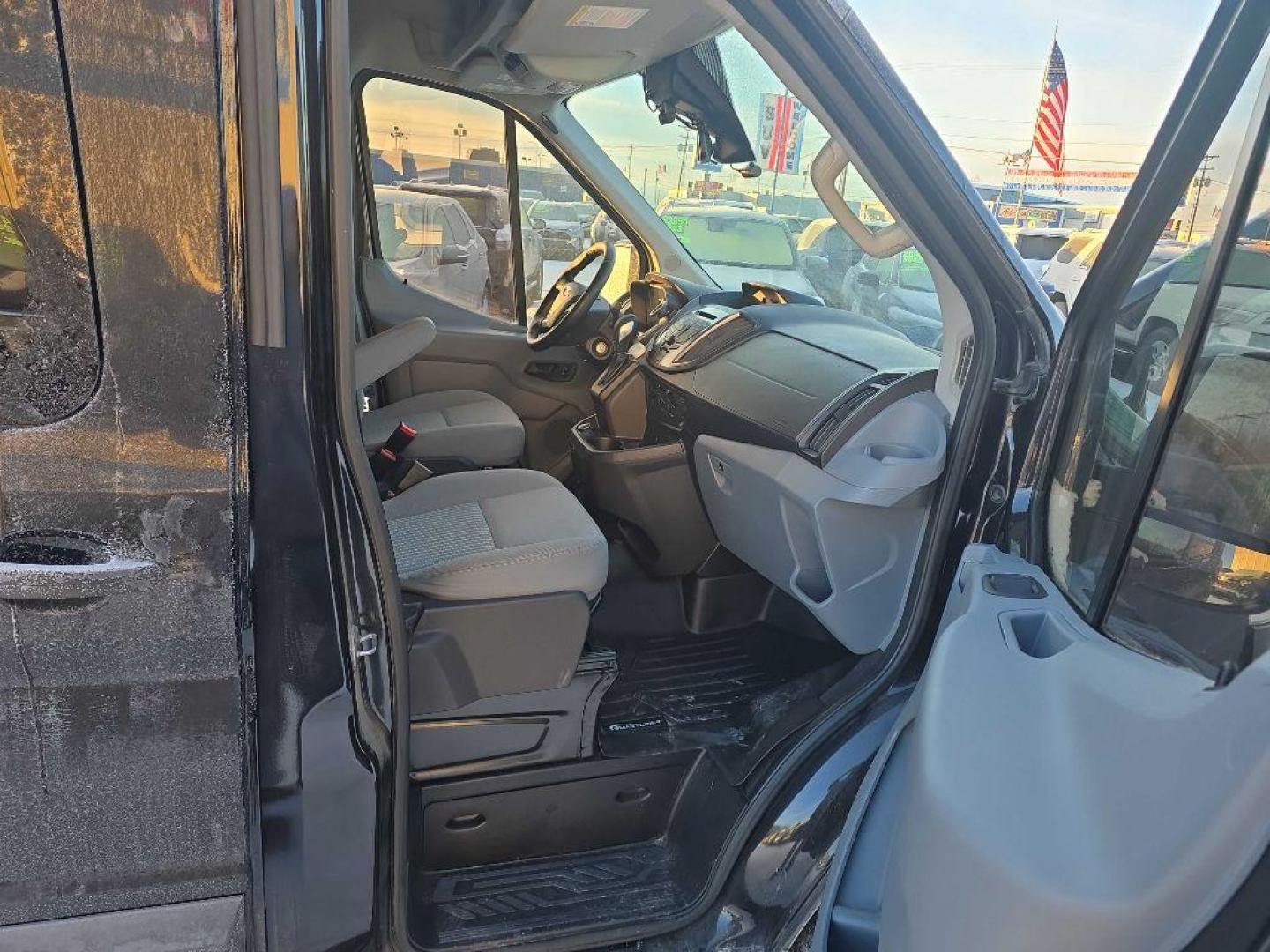 2018 BLACK FORD TRANSIT T-150 (1FMZK1CM8JK) with an 3.7L engine, Automatic transmission, located at 2525 S. Cushman, Fairbanks, AK, 99701, (907) 452-5707, 64.824036, -147.712311 - Photo#4