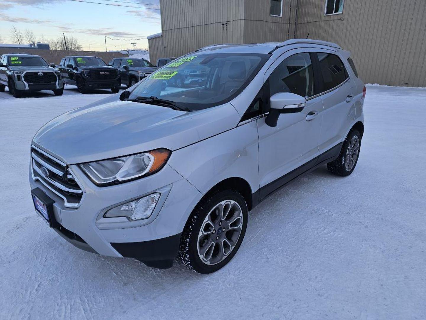 2020 SILVER FORD ECOSPORT TITANIUM (MAJ6S3KL7LC) with an 2.0L engine, Automatic transmission, located at 2525 S. Cushman, Fairbanks, AK, 99701, (907) 452-5707, 64.824036, -147.712311 - Photo#1