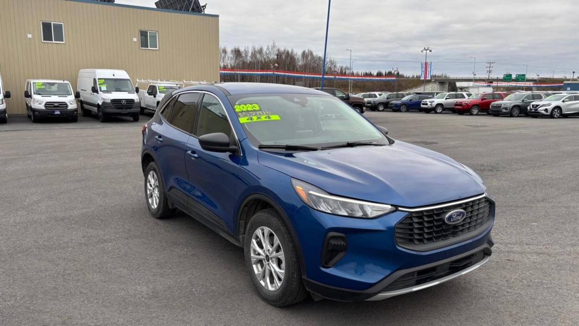 2023 BLUE FORD ESCAPE ACTIVE (1FMCU9GNXPU) with an 1.5L engine, Automatic transmission, located at 2525 S. Cushman, Fairbanks, AK, 99701, (907) 452-5707, 64.824036, -147.712311 - Photo#1