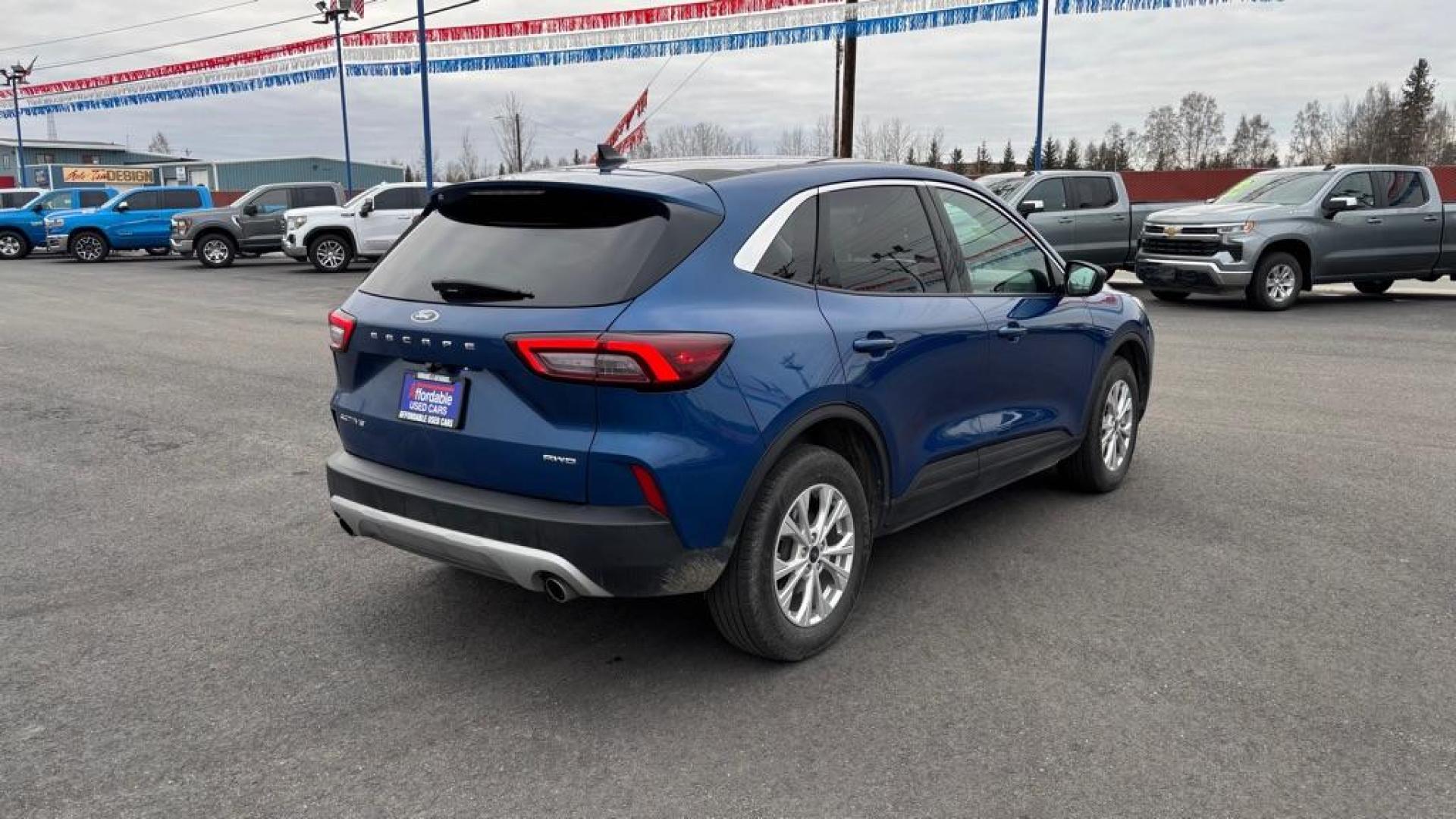2023 BLUE FORD ESCAPE ACTIVE (1FMCU9GNXPU) with an 1.5L engine, Automatic transmission, located at 2525 S. Cushman, Fairbanks, AK, 99701, (907) 452-5707, 64.824036, -147.712311 - Photo#5