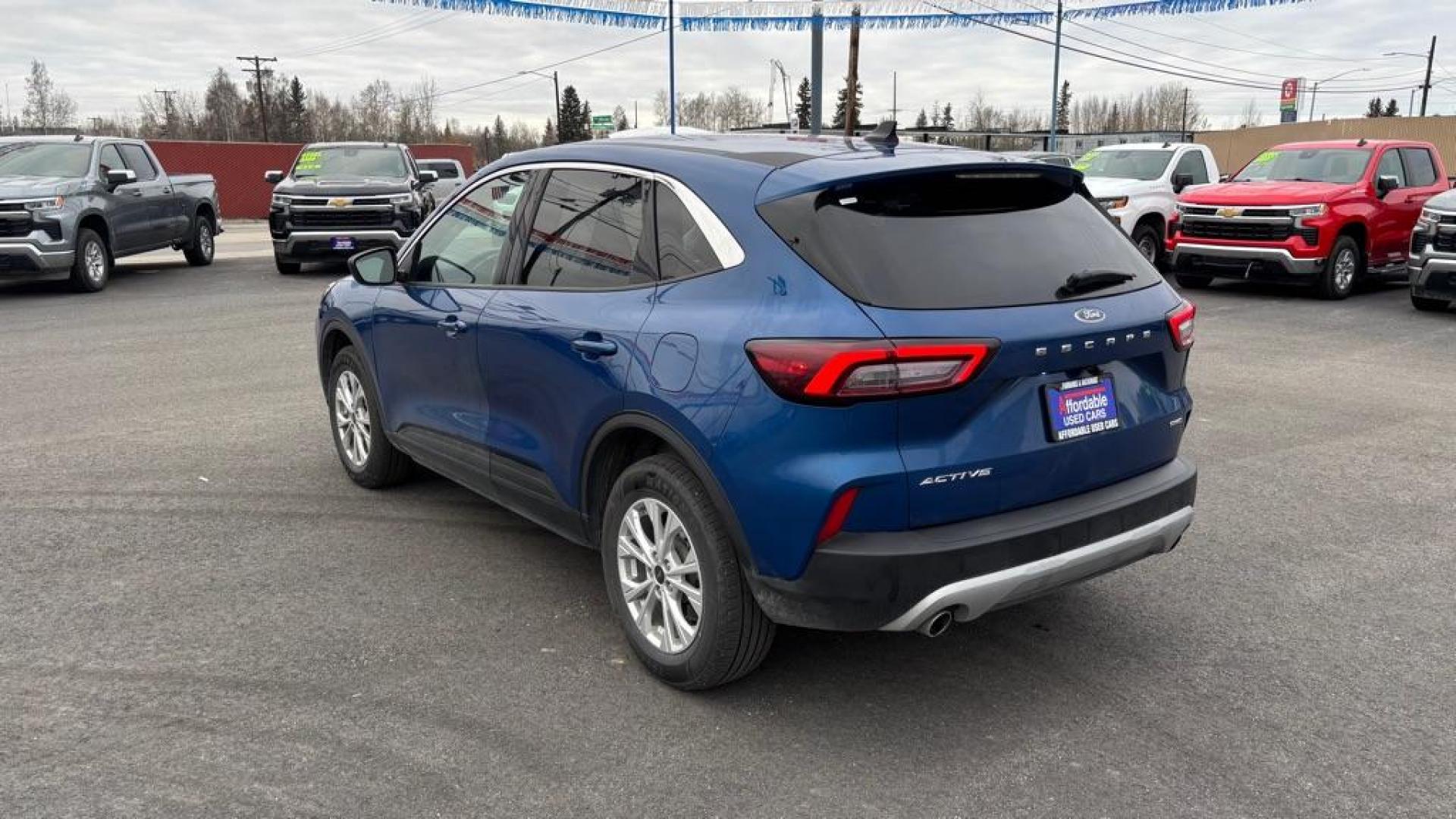 2023 BLUE FORD ESCAPE ACTIVE (1FMCU9GNXPU) with an 1.5L engine, Automatic transmission, located at 2525 S. Cushman, Fairbanks, AK, 99701, (907) 452-5707, 64.824036, -147.712311 - Photo#6