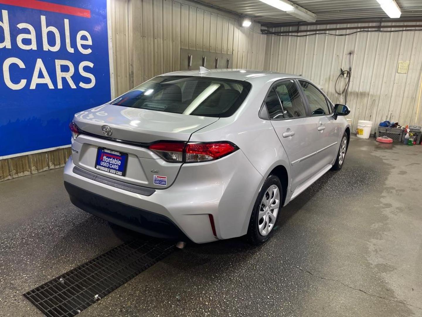 2023 SILVER TOYOTA COROLLA LE LE (5YFB4MDE0PP) with an 2.0L engine, Continuously Variable transmission, located at 2525 S. Cushman, Fairbanks, AK, 99701, (907) 452-5707, 64.824036, -147.712311 - Photo#2