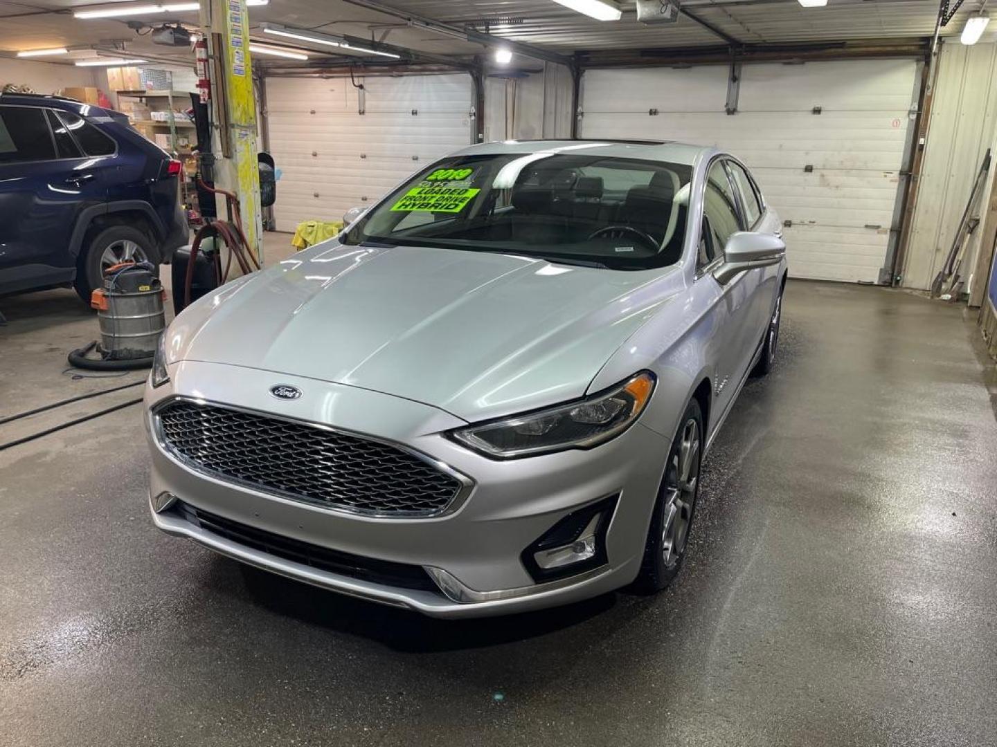 2019 SILVER FORD FUSION TITANIUM (3FA6P0RU3KR) with an 2.0L engine, Continuously Variable transmission, located at 2525 S. Cushman, Fairbanks, AK, 99701, (907) 452-5707, 64.824036, -147.712311 - Photo#1