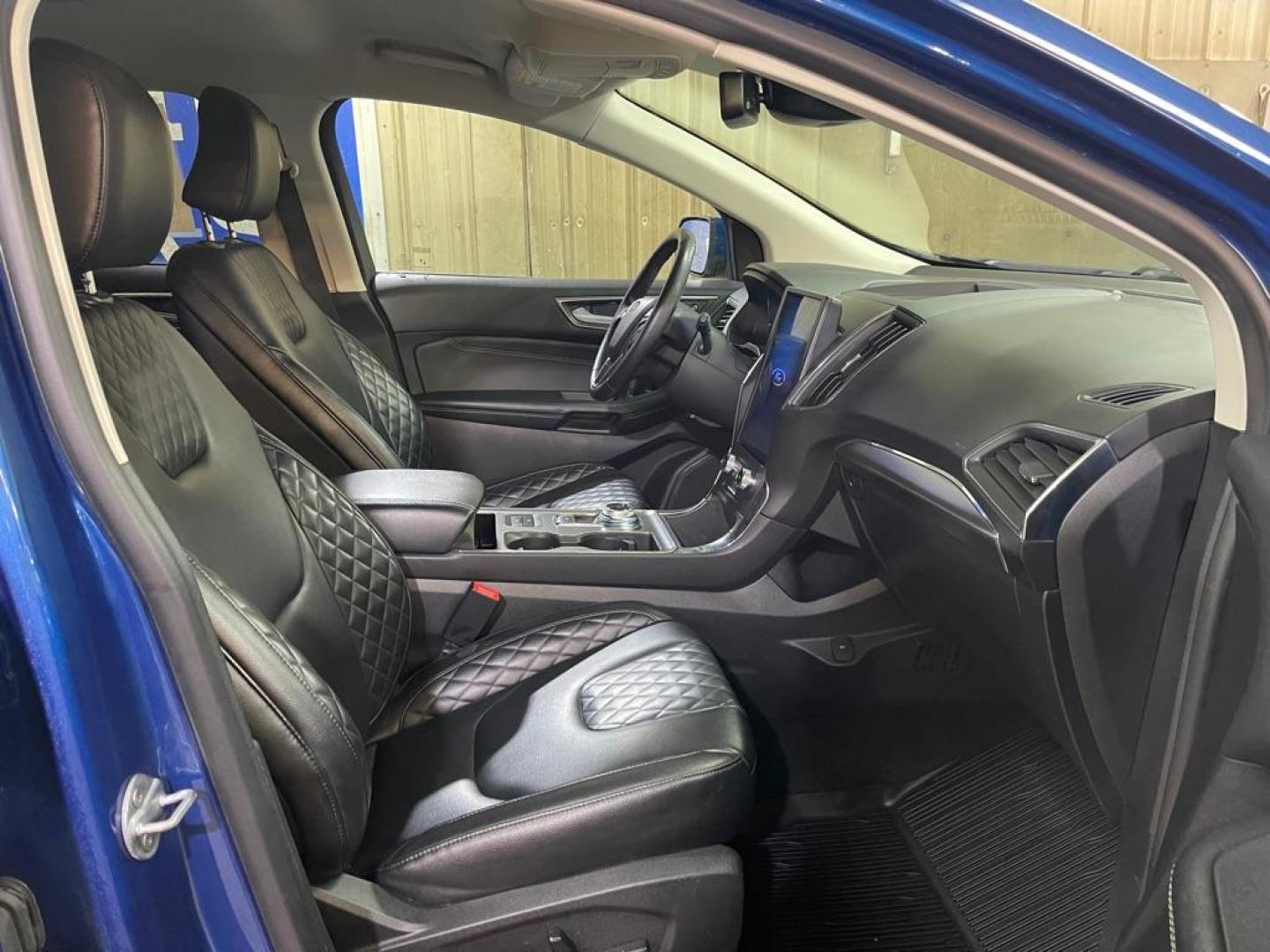 2023 BLUE FORD EDGE TITANIUM (2FMPK4K95PB) with an 2.0L engine, Automatic transmission, located at 2525 S. Cushman, Fairbanks, AK, 99701, (907) 452-5707, 64.824036, -147.712311 - Photo#3