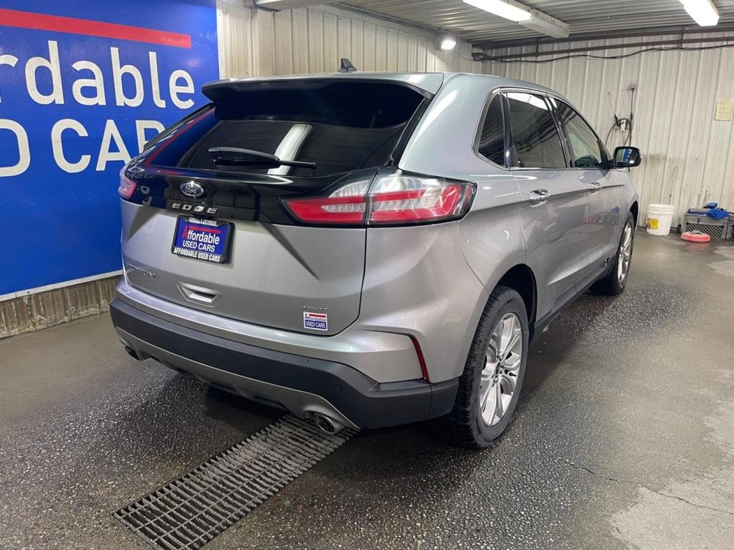 2023 SILVER FORD EDGE TITANIUM (2FMPK4K97PB) with an 2.0L engine, Automatic transmission, located at 2525 S. Cushman, Fairbanks, AK, 99701, (907) 452-5707, 64.824036, -147.712311 - Photo#2