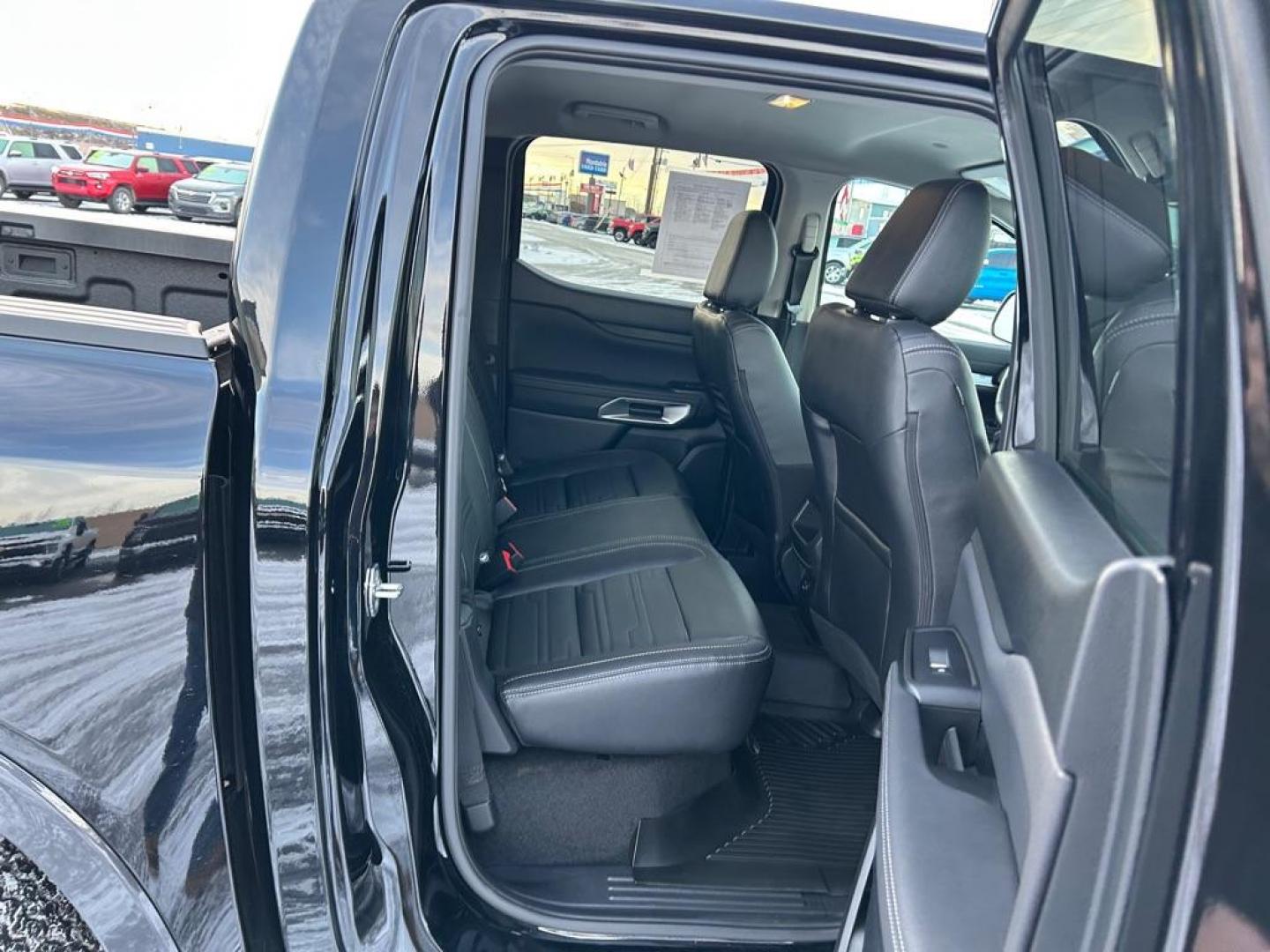 2024 BLACK FORD RANGER LARIAT (1FTER4KH3RL) with an 2.3L engine, Automatic transmission, located at 2525 S. Cushman, Fairbanks, AK, 99701, (907) 452-5707, 64.824036, -147.712311 - Photo#5