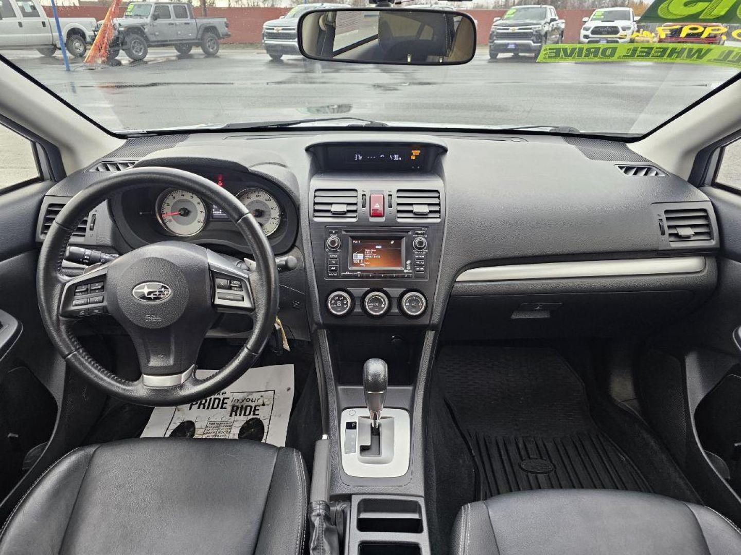 2013 SILVER SUBARU IMPREZA LIMITED (JF1GPAG60D2) with an 2.0L engine, Continuously Variable transmission, located at 2525 S. Cushman, Fairbanks, AK, 99701, (907) 452-5707, 64.824036, -147.712311 - Photo#6