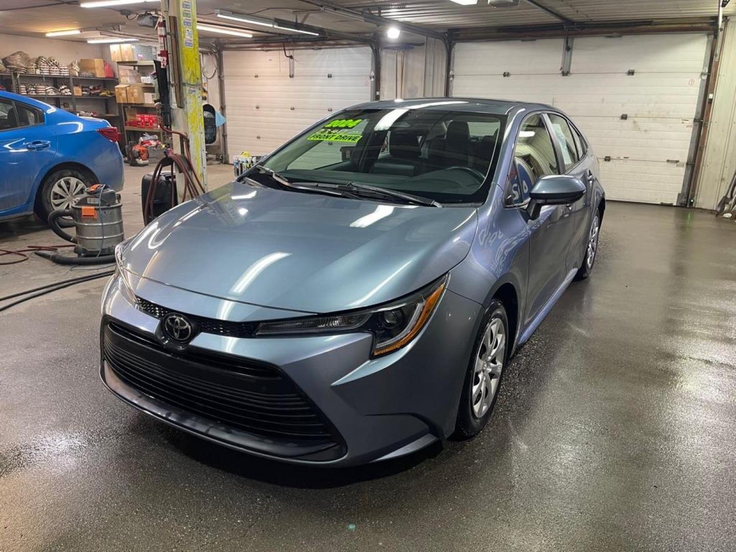 2024 BLUE TOYOTA COROLLA LE LE (5YFB4MDE6RP) with an 2.0L engine, Continuously Variable transmission, located at 2525 S. Cushman, Fairbanks, AK, 99701, (907) 452-5707, 64.824036, -147.712311 - Photo#1