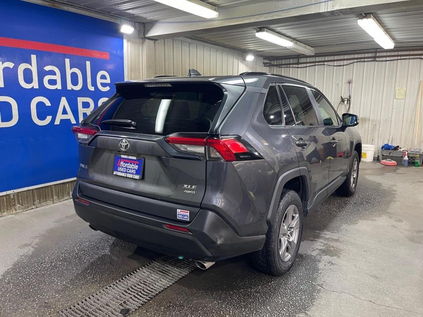 2024 GRAY TOYOTA RAV4 XLE XLE (2T3P1RFV7RW) with an 2.5L engine, Automatic transmission, located at 2525 S. Cushman, Fairbanks, AK, 99701, (907) 452-5707, 64.824036, -147.712311 - Photo#2