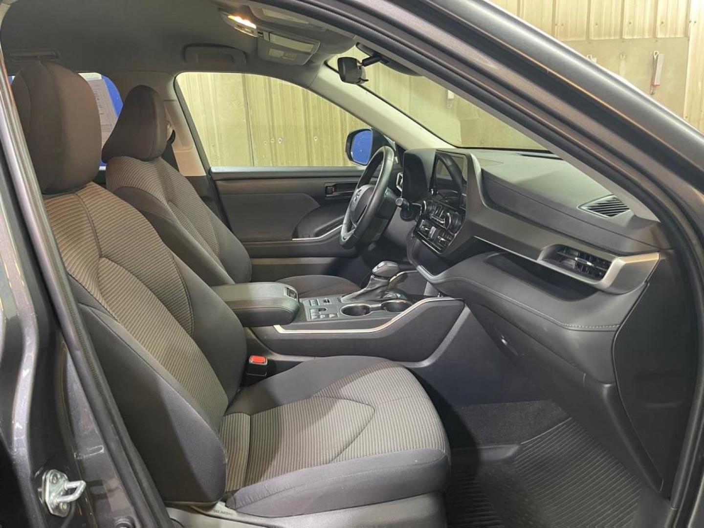 2023 GRAY TOYOTA HIGHLANDER L (5TDKDRBH3PS) with an 2.4L engine, Automatic transmission, located at 2525 S. Cushman, Fairbanks, AK, 99701, (907) 452-5707, 64.824036, -147.712311 - Photo#3