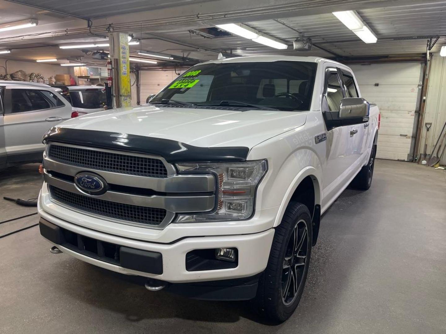 2018 WHITE FORD F150 SUPERCREW (1FTFW1EG7JF) with an 3.5L engine, Automatic transmission, located at 2525 S. Cushman, Fairbanks, AK, 99701, (907) 452-5707, 64.824036, -147.712311 - Photo#1