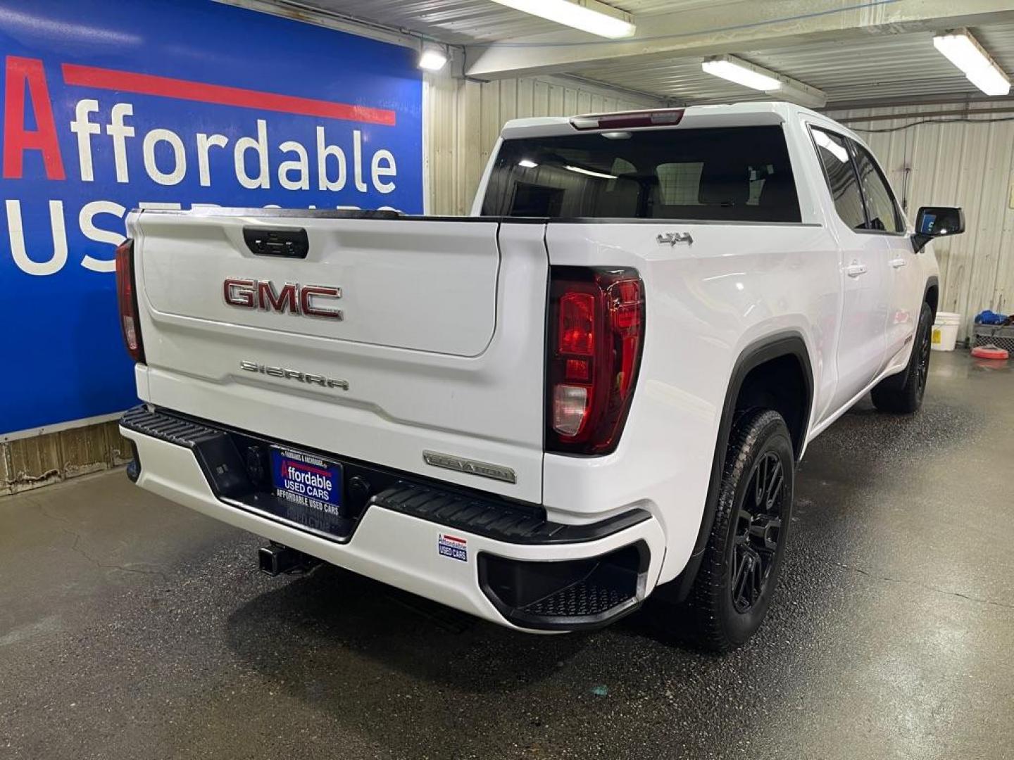 2021 WHITE GMC SIERRA 1500 ELEVATION (3GTP9CEK2MG) with an 2.7L engine, Automatic transmission, located at 2525 S. Cushman, Fairbanks, AK, 99701, (907) 452-5707, 64.824036, -147.712311 - Photo#2