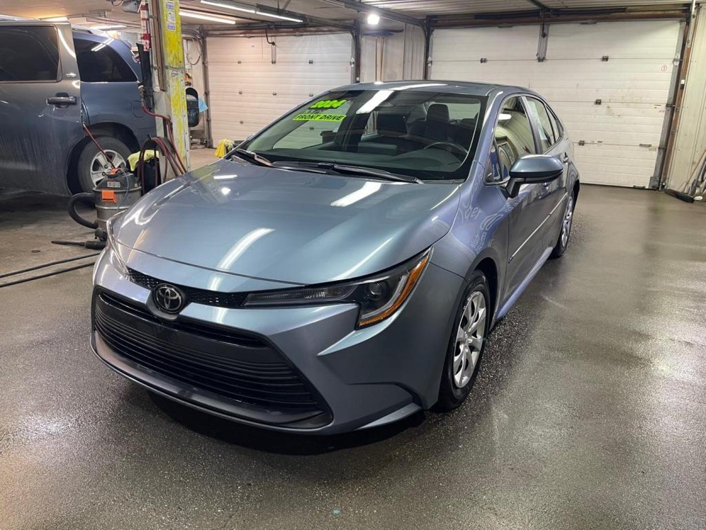 2024 BLUE TOYOTA COROLLA LE LE (5YFB4MDE8RP) with an 2.0L engine, Continuously Variable transmission, located at 2525 S. Cushman, Fairbanks, AK, 99701, (907) 452-5707, 64.824036, -147.712311 - Photo#1