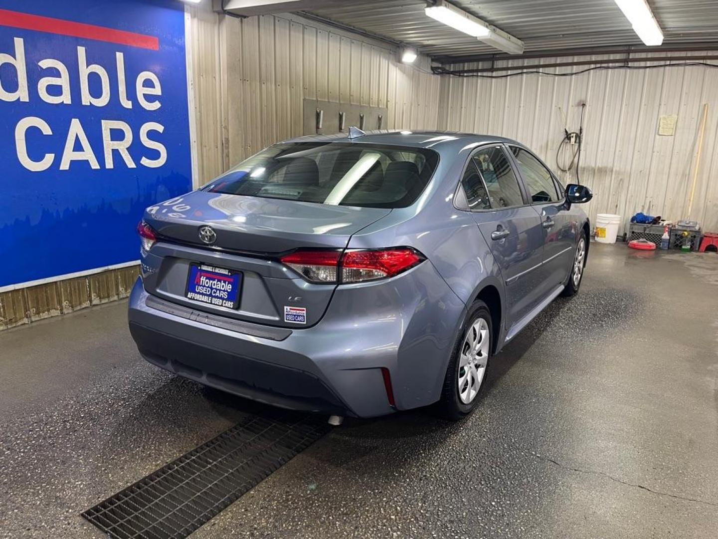 2024 BLUE TOYOTA COROLLA LE LE (5YFB4MDE8RP) with an 2.0L engine, Continuously Variable transmission, located at 2525 S. Cushman, Fairbanks, AK, 99701, (907) 452-5707, 64.824036, -147.712311 - Photo#2