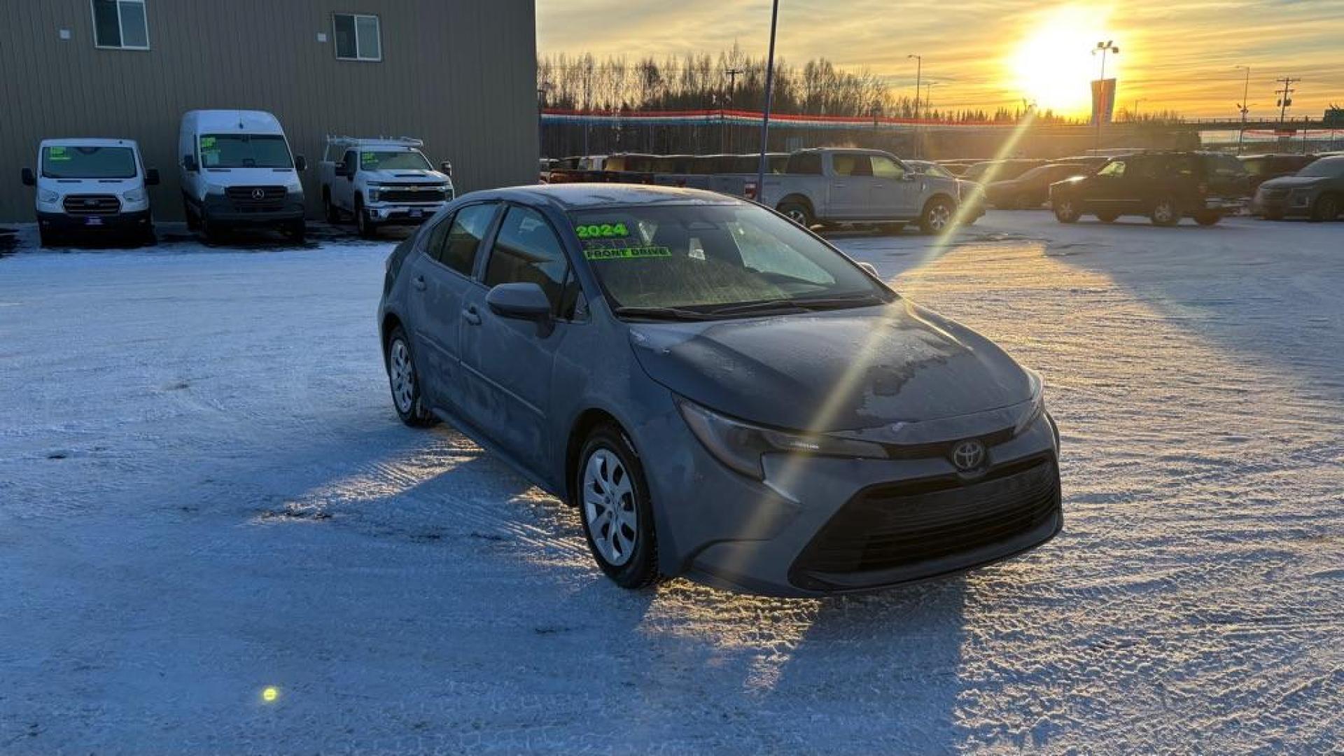 2024 BLUE TOYOTA COROLLA LE LE (5YFB4MDE2RP) with an 2.0L engine, Continuously Variable transmission, located at 2525 S. Cushman, Fairbanks, AK, 99701, (907) 452-5707, 64.824036, -147.712311 - Photo#1