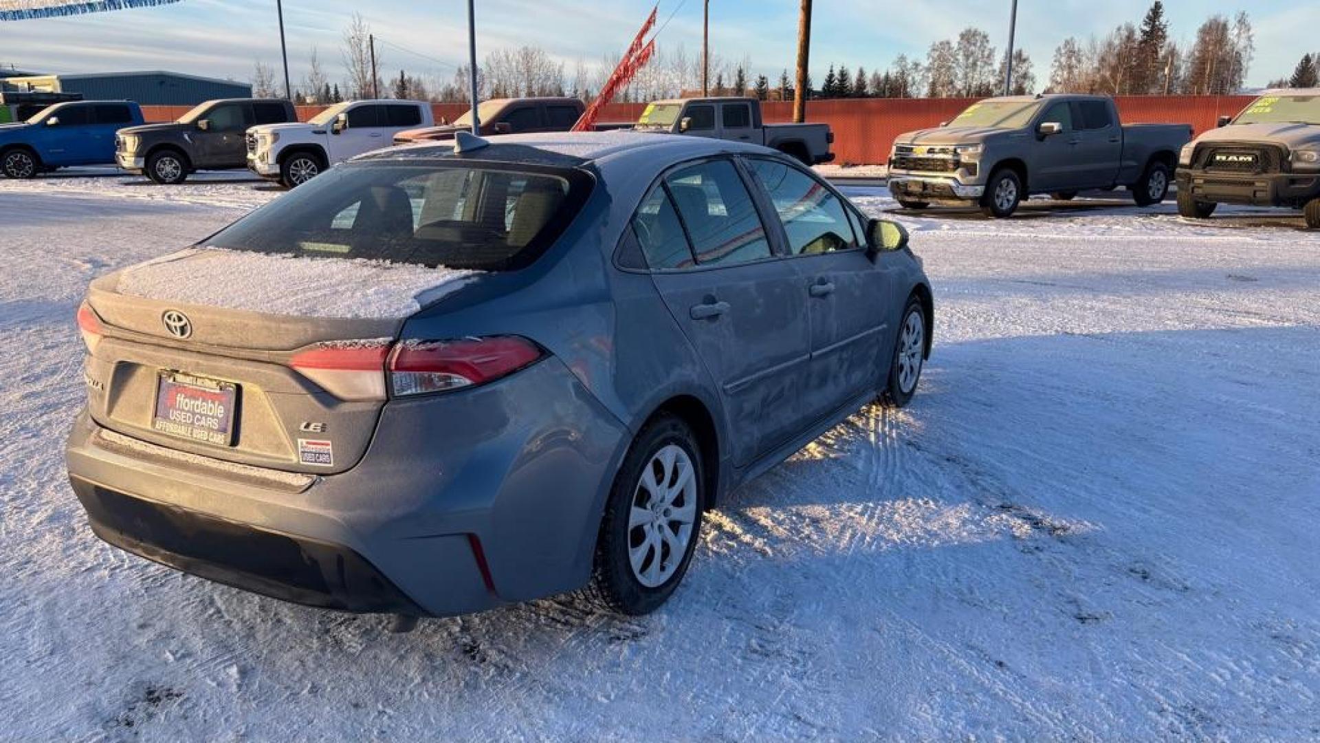 2024 BLUE TOYOTA COROLLA LE LE (5YFB4MDE2RP) with an 2.0L engine, Continuously Variable transmission, located at 2525 S. Cushman, Fairbanks, AK, 99701, (907) 452-5707, 64.824036, -147.712311 - Photo#4