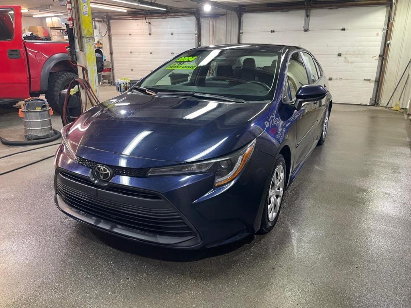 2024 BLUE TOYOTA COROLLA LE LE (5YFB4MDE0RP) with an 2.0L engine, Continuously Variable transmission, located at 2525 S. Cushman, Fairbanks, AK, 99701, (907) 452-5707, 64.824036, -147.712311 - Photo#1