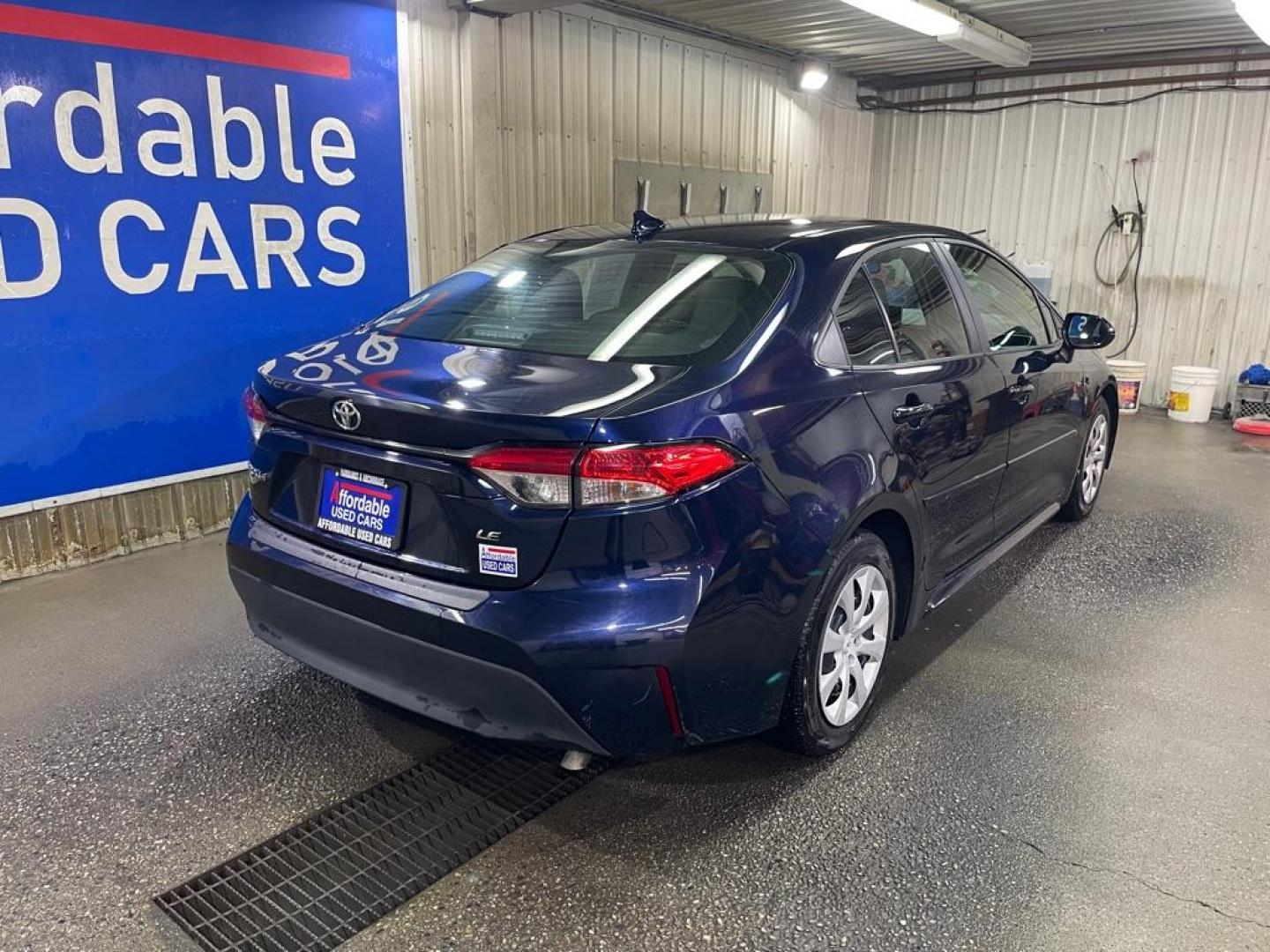 2024 BLUE TOYOTA COROLLA LE LE (5YFB4MDE0RP) with an 2.0L engine, Continuously Variable transmission, located at 2525 S. Cushman, Fairbanks, AK, 99701, (907) 452-5707, 64.824036, -147.712311 - Photo#2