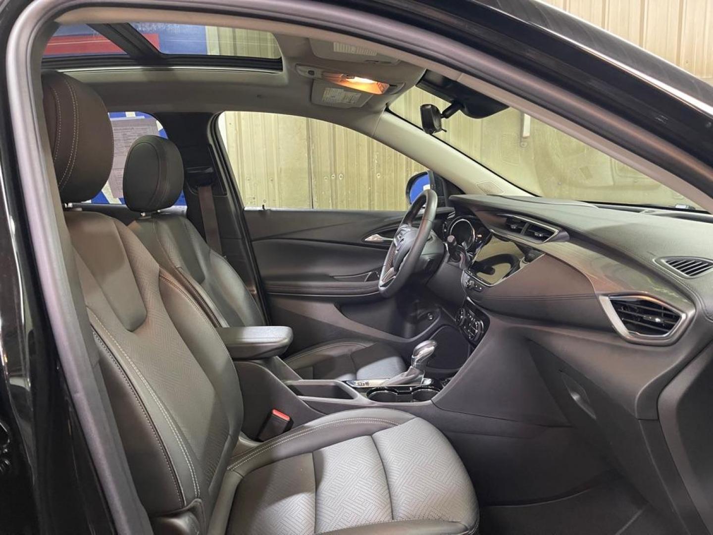 2022 BLACK BUICK ENCORE GX ESSENCE (KL4MMGSL9NB) with an 1.3L engine, Automatic transmission, located at 2525 S. Cushman, Fairbanks, AK, 99701, (907) 452-5707, 64.824036, -147.712311 - Photo#3